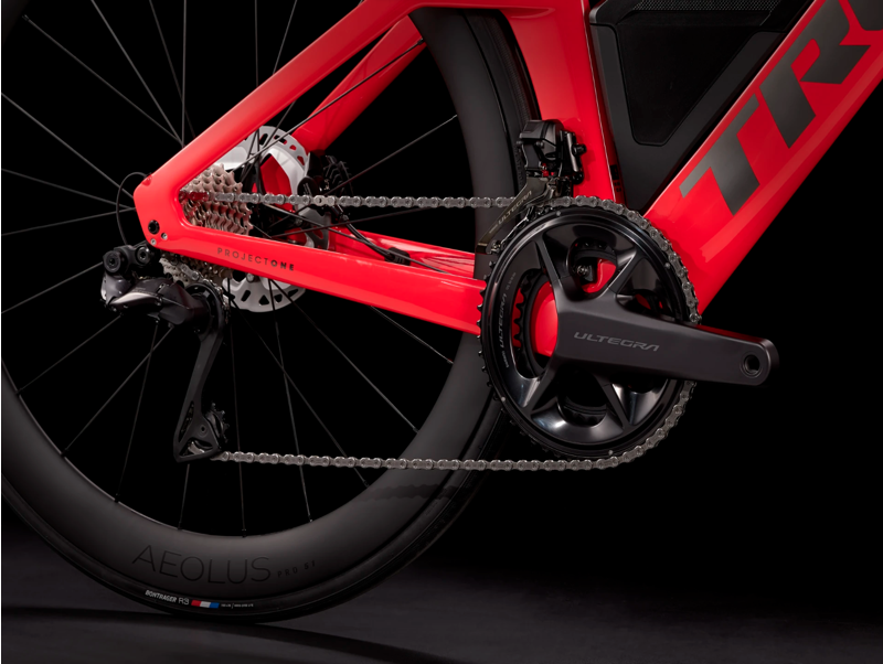 Trek Speed Concept SLR 7 Time Trial/Triathlon Bike 2024 in Radioactive Coral/Trek Black-7